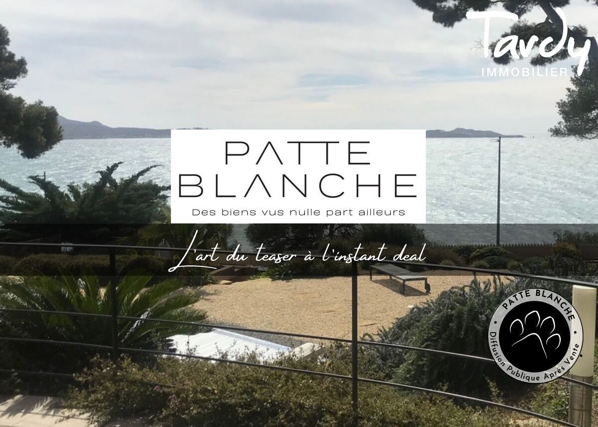 Sauzet vue mer, port  pieds - 83110 SANARY-SUR-MER - Sanary-sur-Mer - Patte Blanche Accs Priv Tardy Immobilier