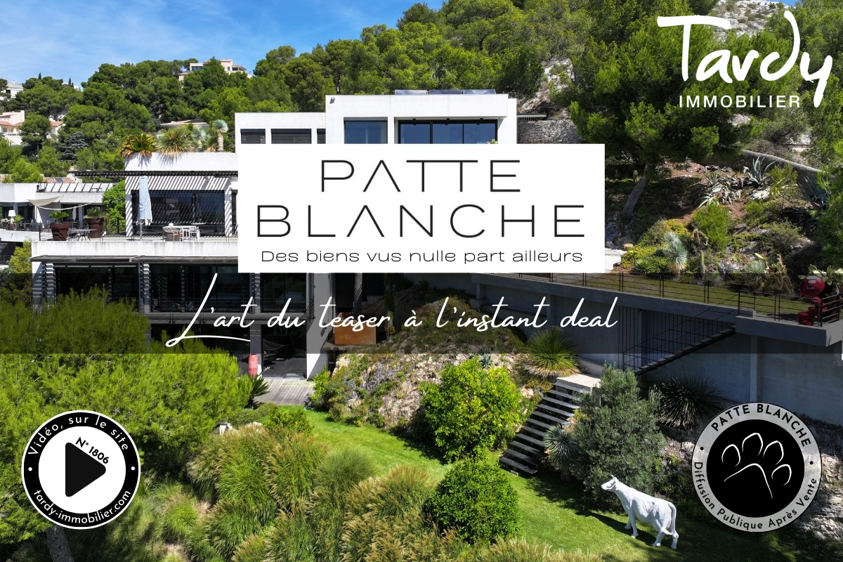 Villa contemporaine vue mer - 13008 MARSEILLE - Marseille 8me