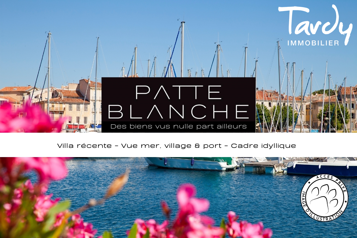 Villa contemporaine, pleine vue mer et village - 13600 LA CIOTAT - La Ciotat