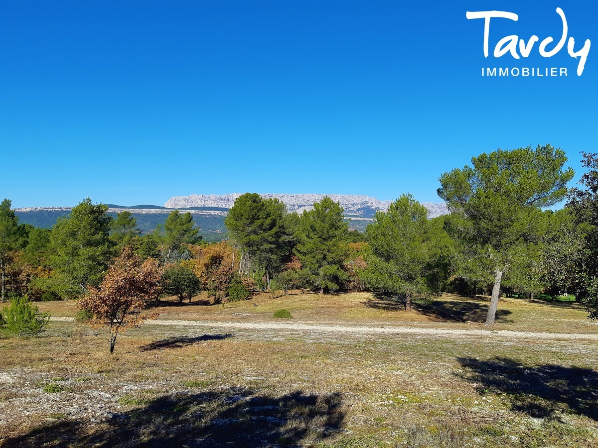 Terrain libre constructeur sur Golf - Domaine d'exception - proche 13100 AIX EN PROVENCE - Aix-en-Provence - Beau terrain en pinde