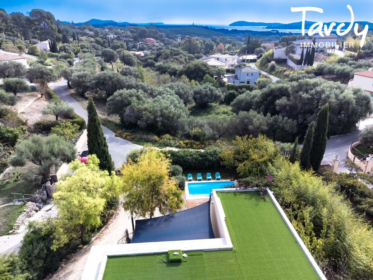 Villa  Californienne vue mer - 83190 OLLIOULES   - Ollioules - Villa californienne avec piscine vue mer OLLIOULES 83190