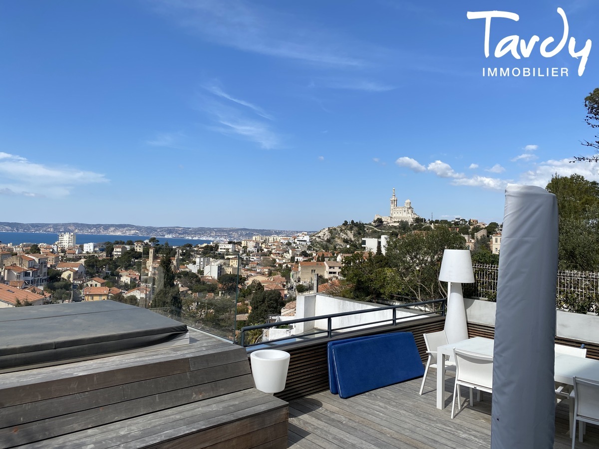 Belle Maison de ville contemporaine vue mer, le Roucas Blanc - 13007 MARSEILLE - Marseille 7�me - VILLA VUE MER MARSEILLE 13007