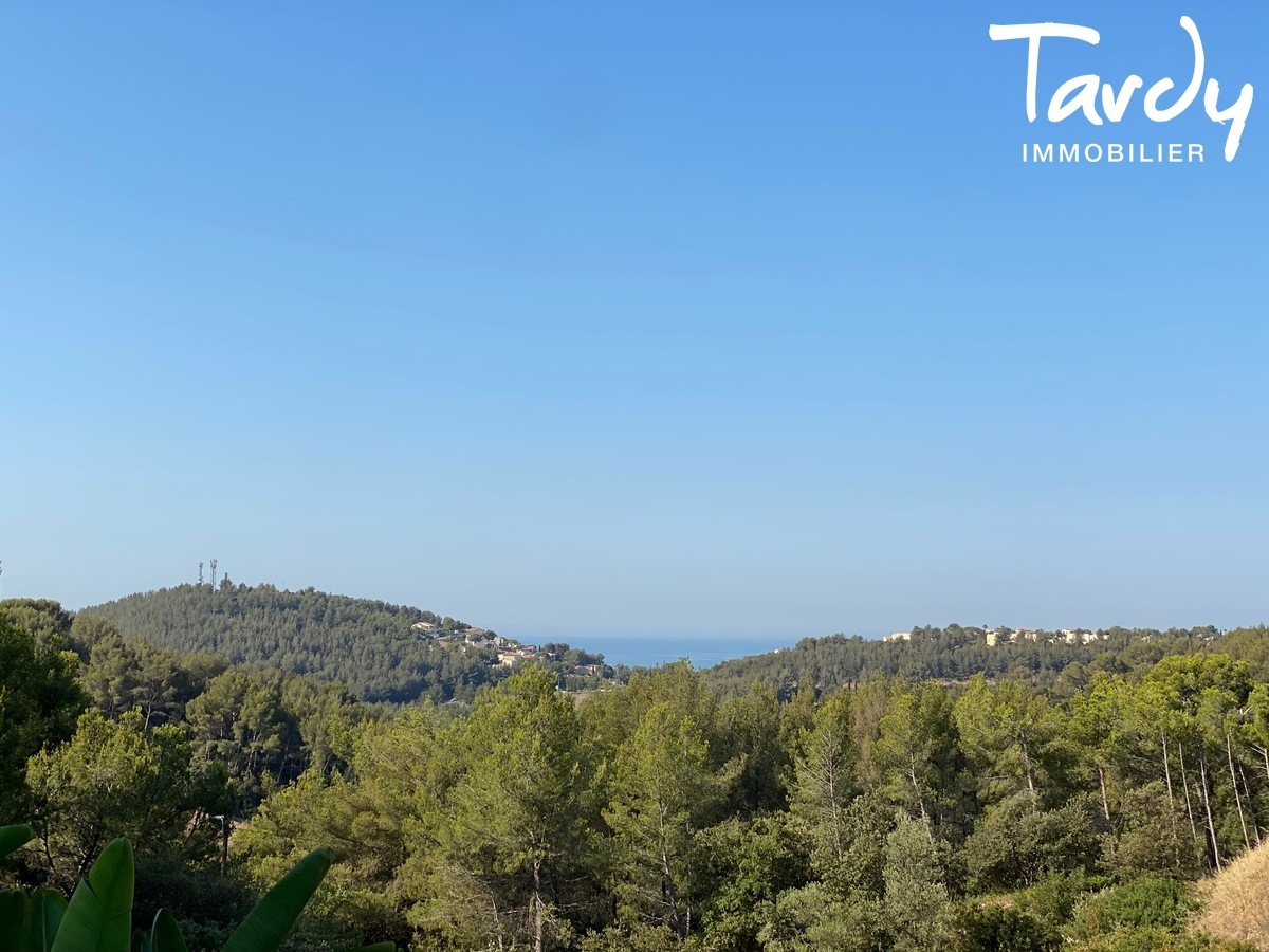 Villa d'architecte, vues mer et collines - 83150 BANDOL - Bandol - VUE MER