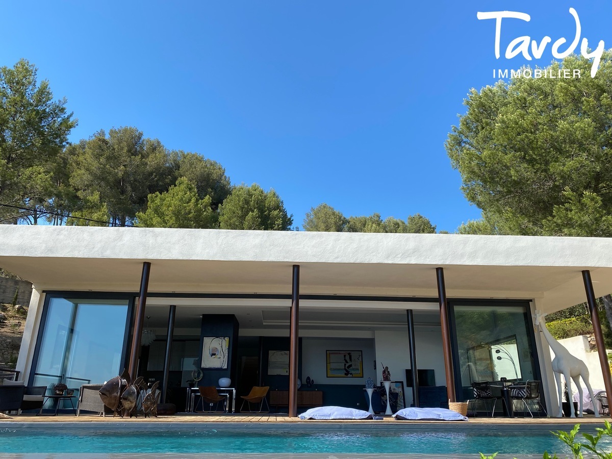 Villa d'architecte, vues mer et collines - 83150 BANDOL - Bandol - VUE MER BANDOL