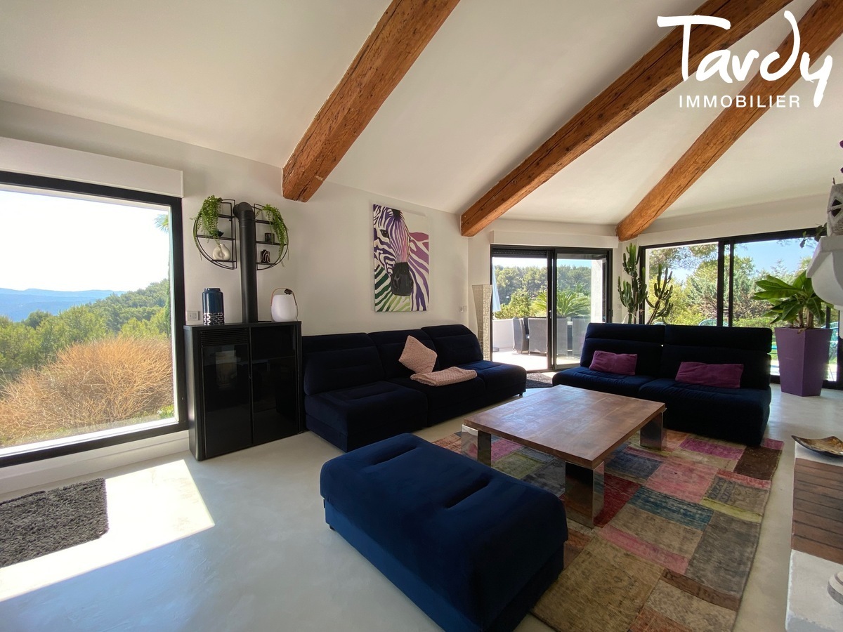 Villa de charme, calme absolu, vue Mont Caume - 83330 LE BEAUSSET - Le Beausset - TARDY IMMOBILIER