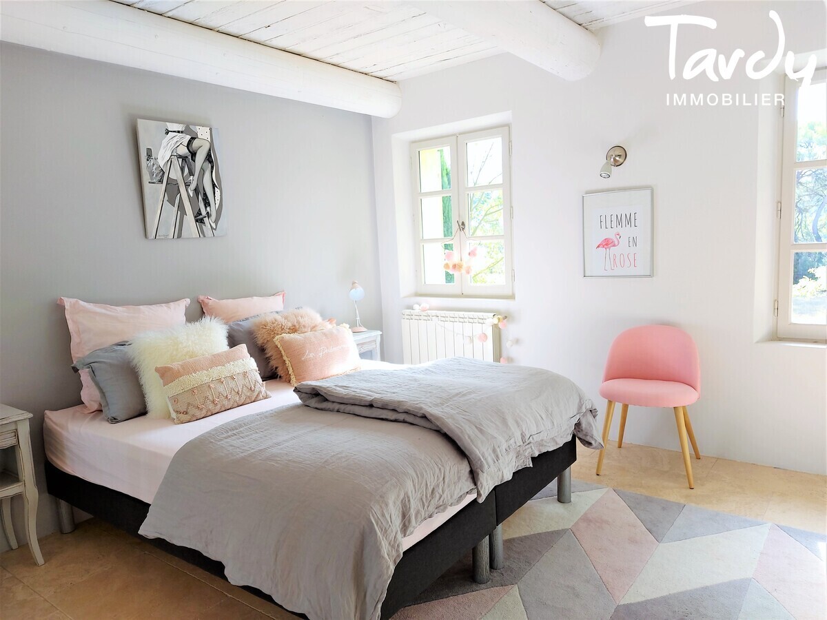 Mas en pierre avec maison d'amis - 84160  VAUGINES - Lourmarin