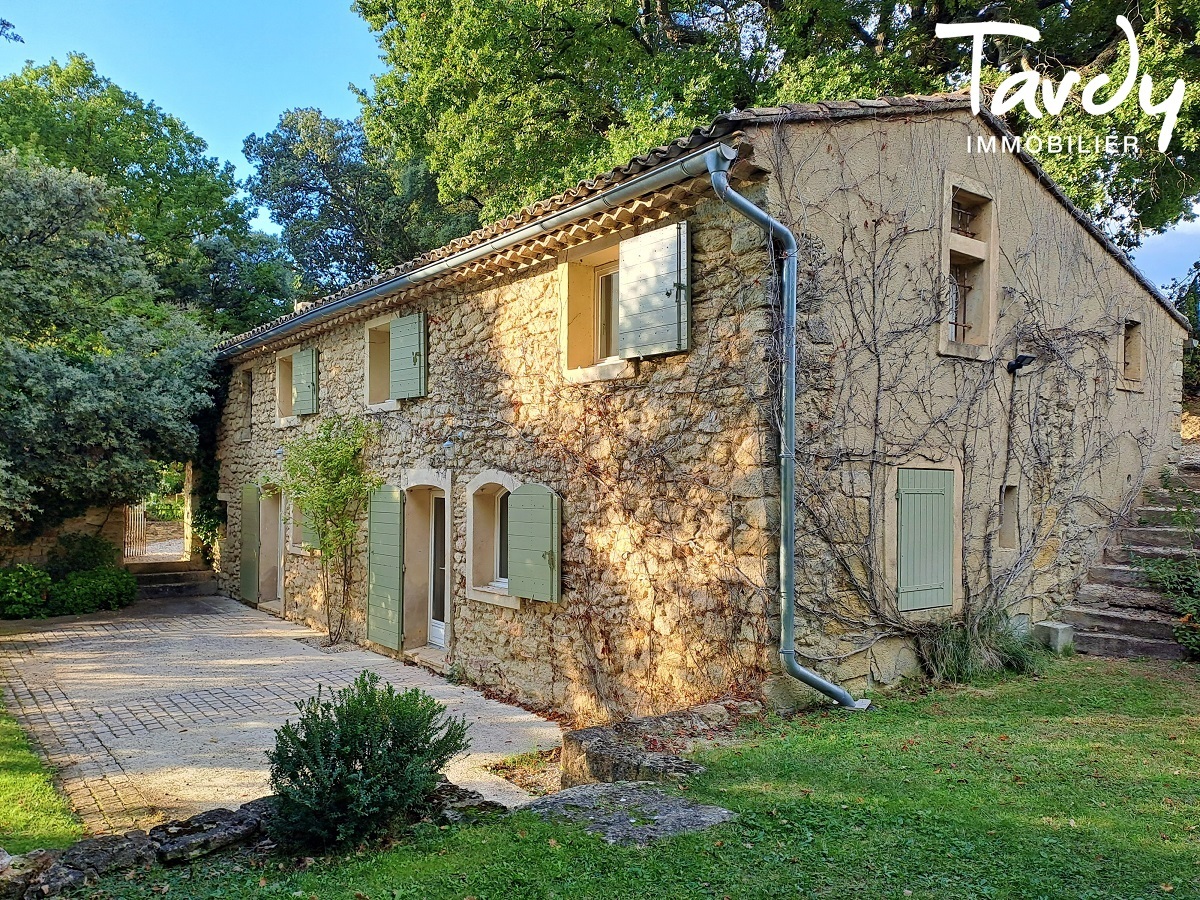 Mas en pierre avec maison d'amis - Charme de l'ancien - 84160 LOURMARIN - Vaugines - Mas ancien Lourmarin