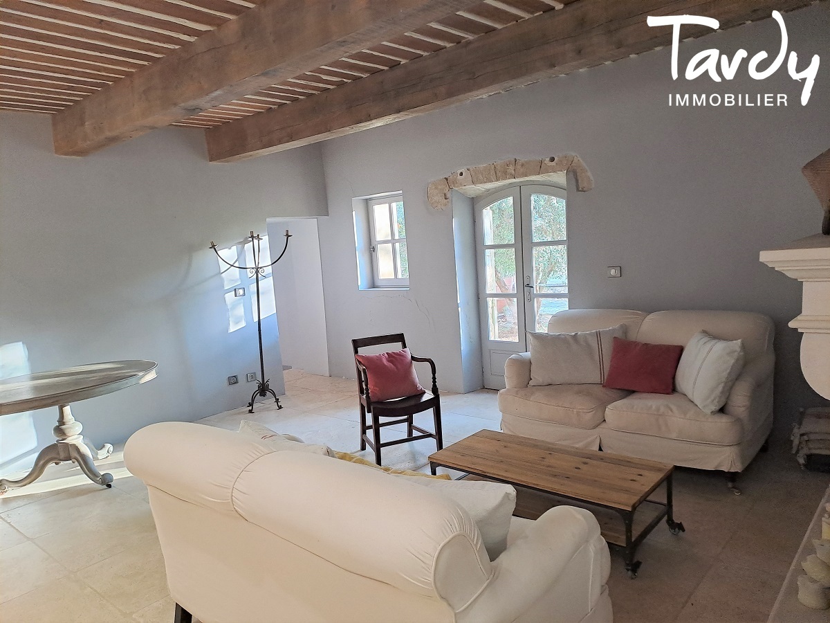 Mas en pierre avec maison d'amis - Charme de l'ancien - 84160 LOURMARIN - Vaugines