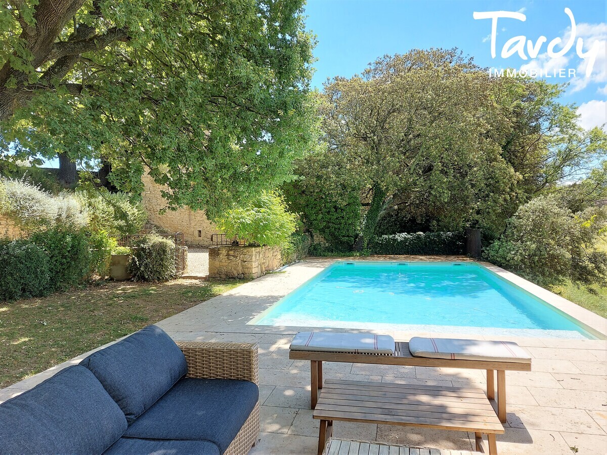 Mas en pierre avec maison d'amis - Charme de l'ancien - 84160 LOURMARIN - Vaugines