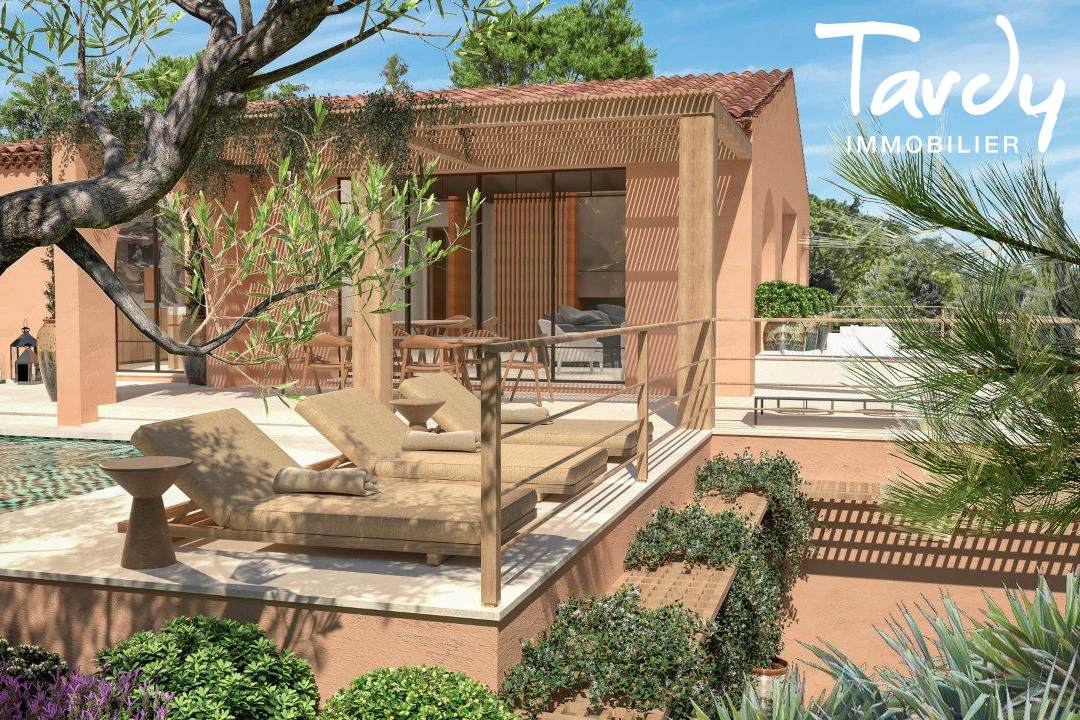 Projet Villa centre village vue mer - 83990 SAINT TROPEZ - Saint-Tropez - New villa for sale Provence