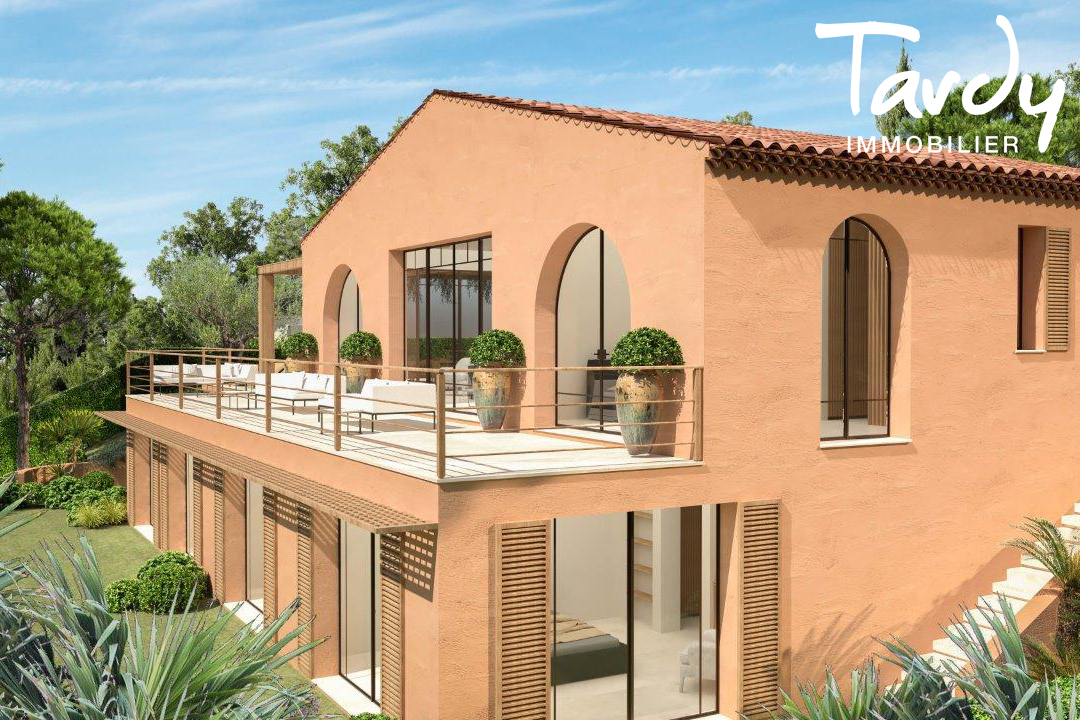 Projet Villa centre village vue mer - 83990 SAINT TROPEZ - Saint-Tropez - Charles Tardy Immobilier Saint-Tropez