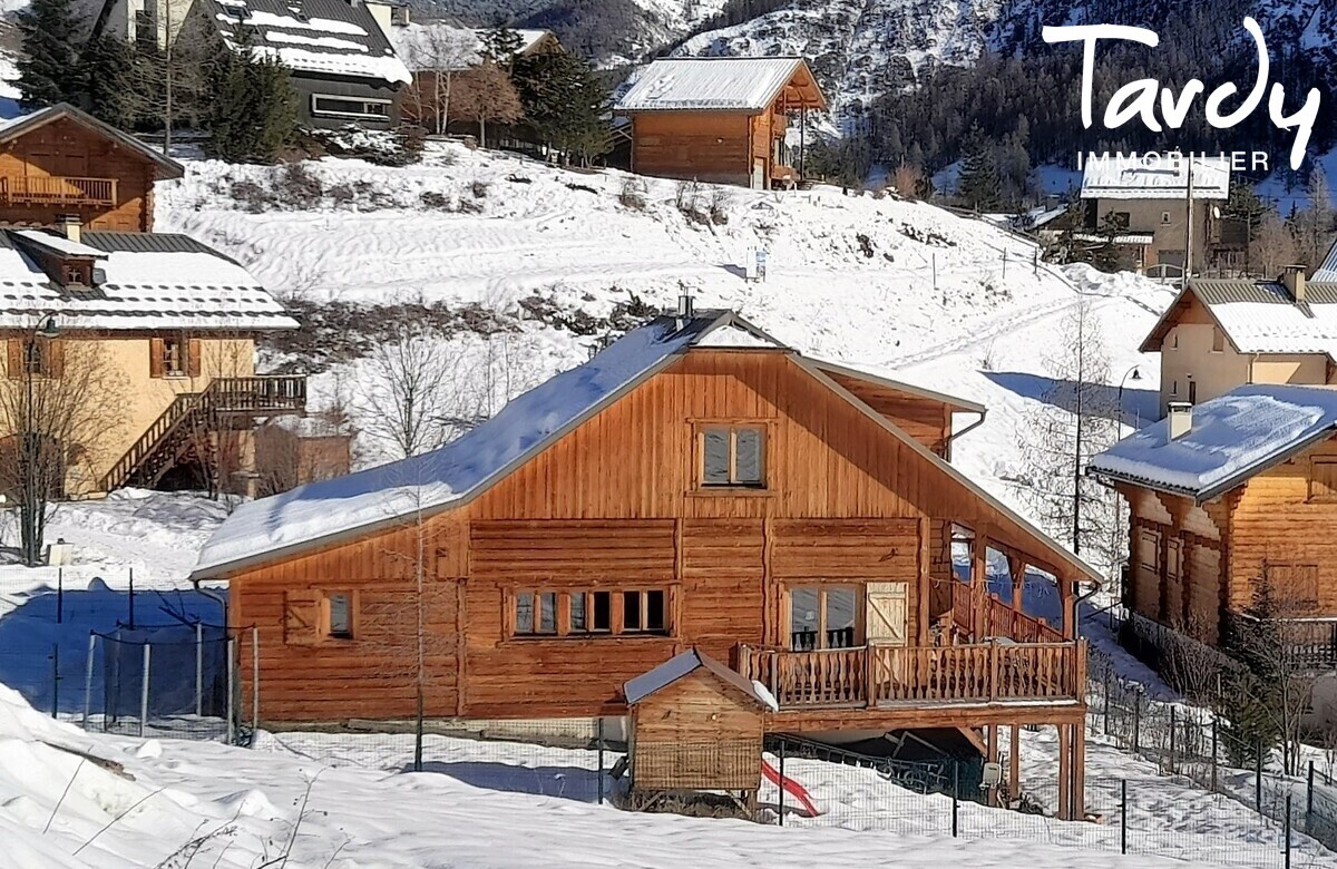 Chalet rcent - vue panoramique - 04530 SAINT PAUL SUR UBAYE - Barcelonnette