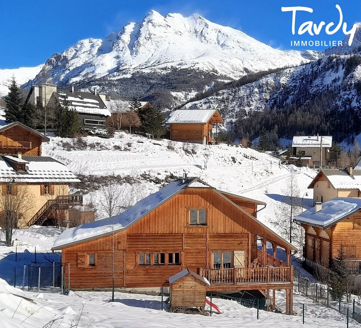 Chalet rcent - vue panoramique - 04530 SAINT PAUL SUR UBAYE - Barcelonnette - Proche Vars