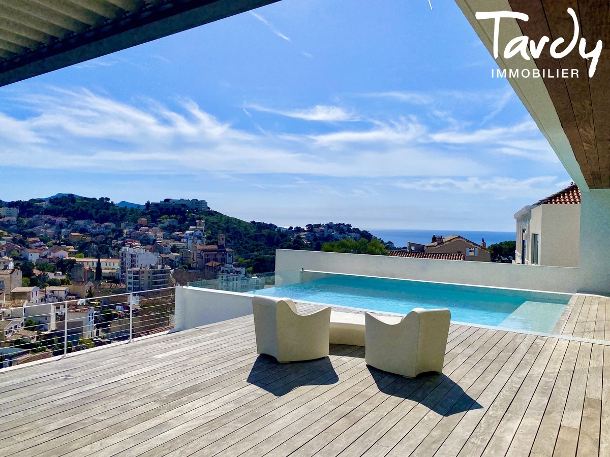 Villa Californienne vue mer, Roucas-Blanc - 13007 MARSEILLE - Marseille 7me