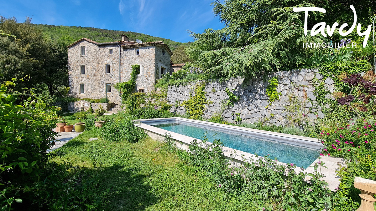 Vritable Mas Cvenole - 30170 CROS - Saint-Roman-de-Codires - Vue Cevennes
