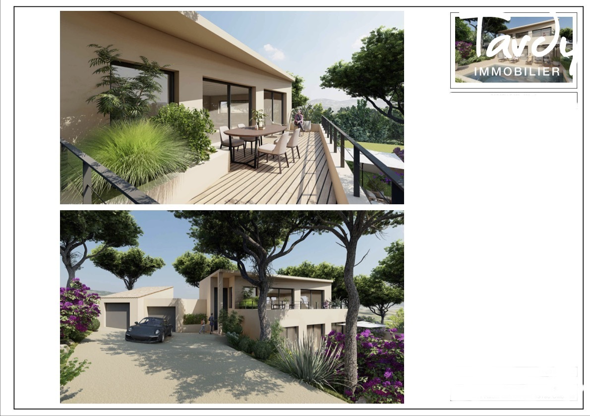 Terrain  btir vue mer proche plages - 83270 SAINT CYR SUR MER - Saint-Cyr-sur-Mer