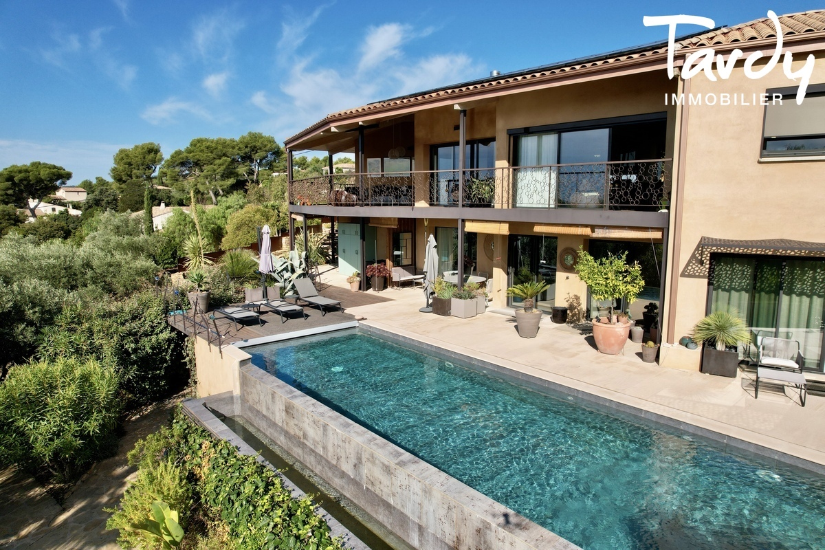 Contemporaine vue mer panoramique - 83740 LA CADIERE D'AZUR - La Cadi�re-d'Azur