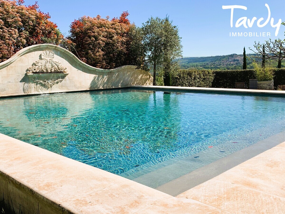 Splendide Mas en deux habitations avec vue sur le Mont Ventoux - 84480 BONNIEUX - Bonnieux