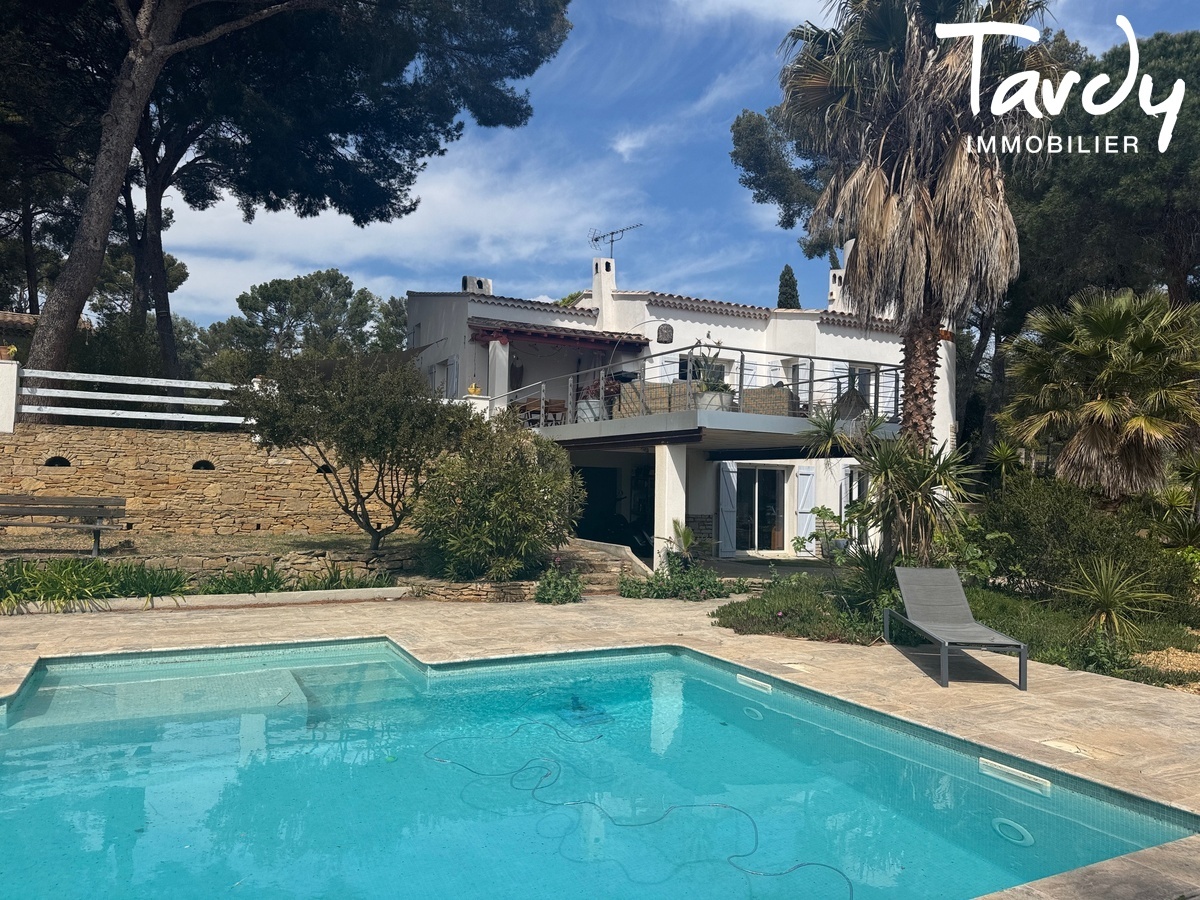 Villa + permis purg, proche plage, vue mer - 83270 SAINT CYR SUR MER - Saint-Cyr-sur-Mer