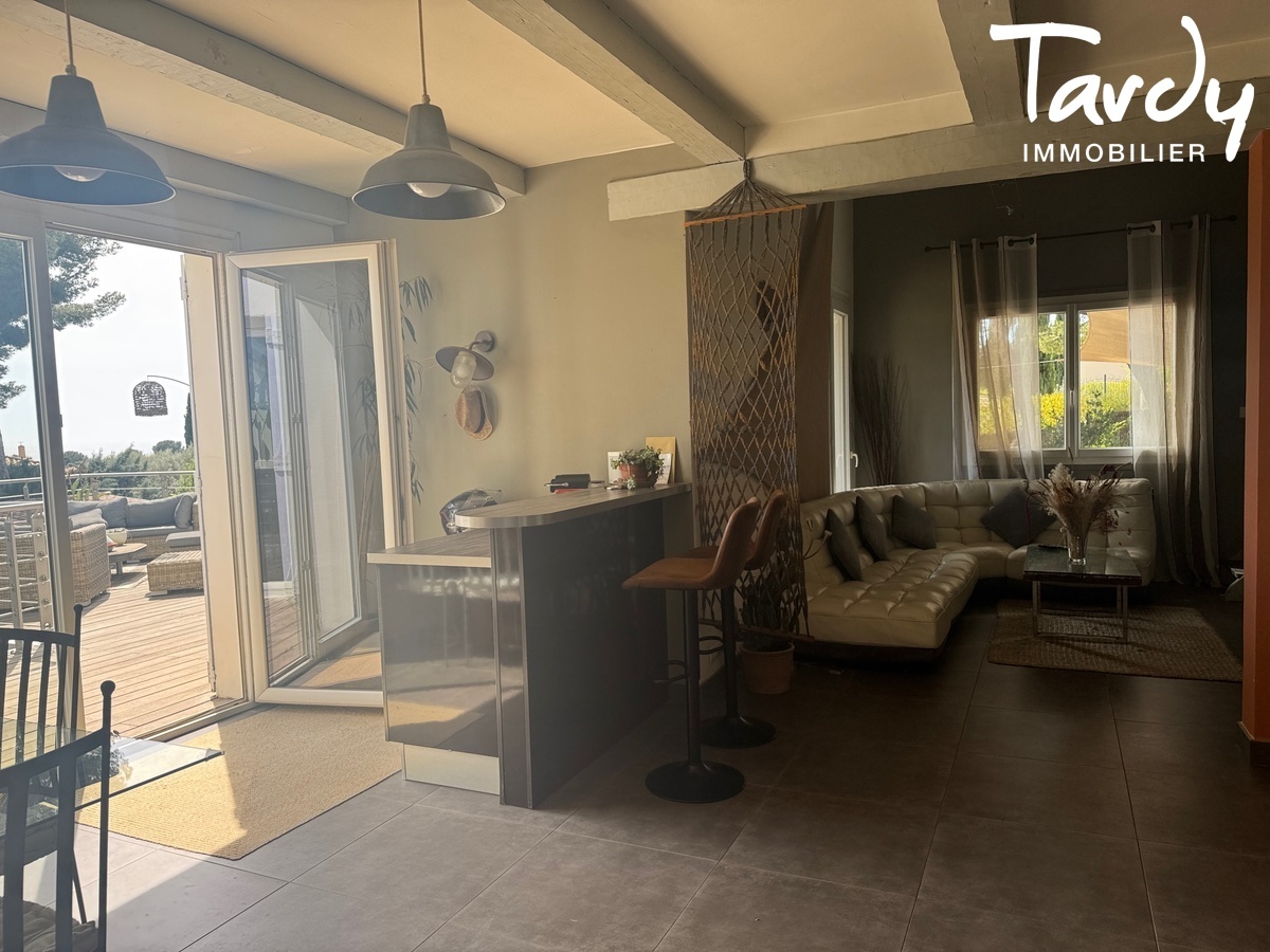 Villa + permis purg, proche plage, vue mer - 83270 SAINT CYR SUR MER - Saint-Cyr-sur-Mer