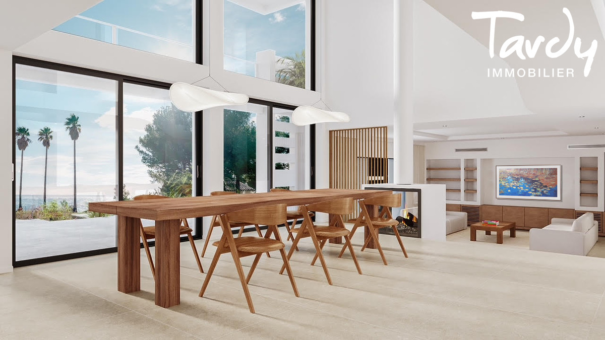 Contemporaine face � la mer - 83270 SAINT-CYR-MER - Saint-Cyr-sur-Mer - Domaine ferm� villa face � la mer Port d'Alon. 83270