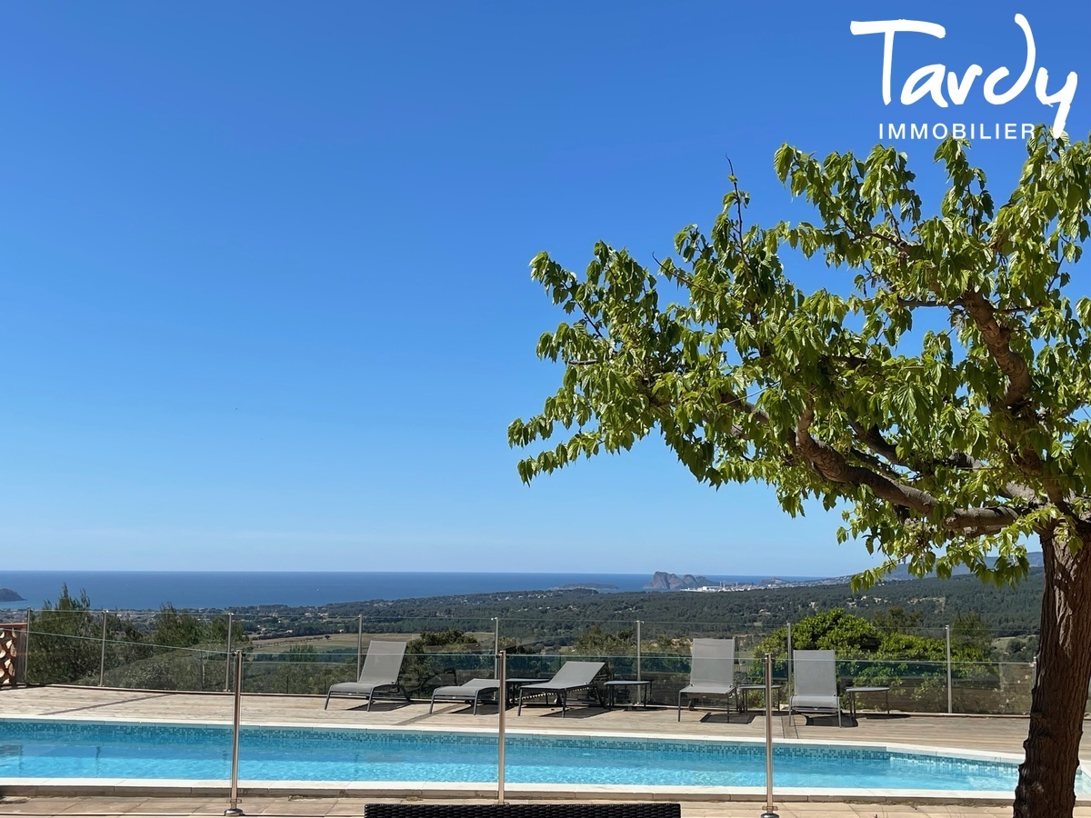 Villa vue mer panoramique à 180° - 83740 LA CADIERE D'AZUR - La Cadière-d'Azur - VUE MER PANORAMIQUE