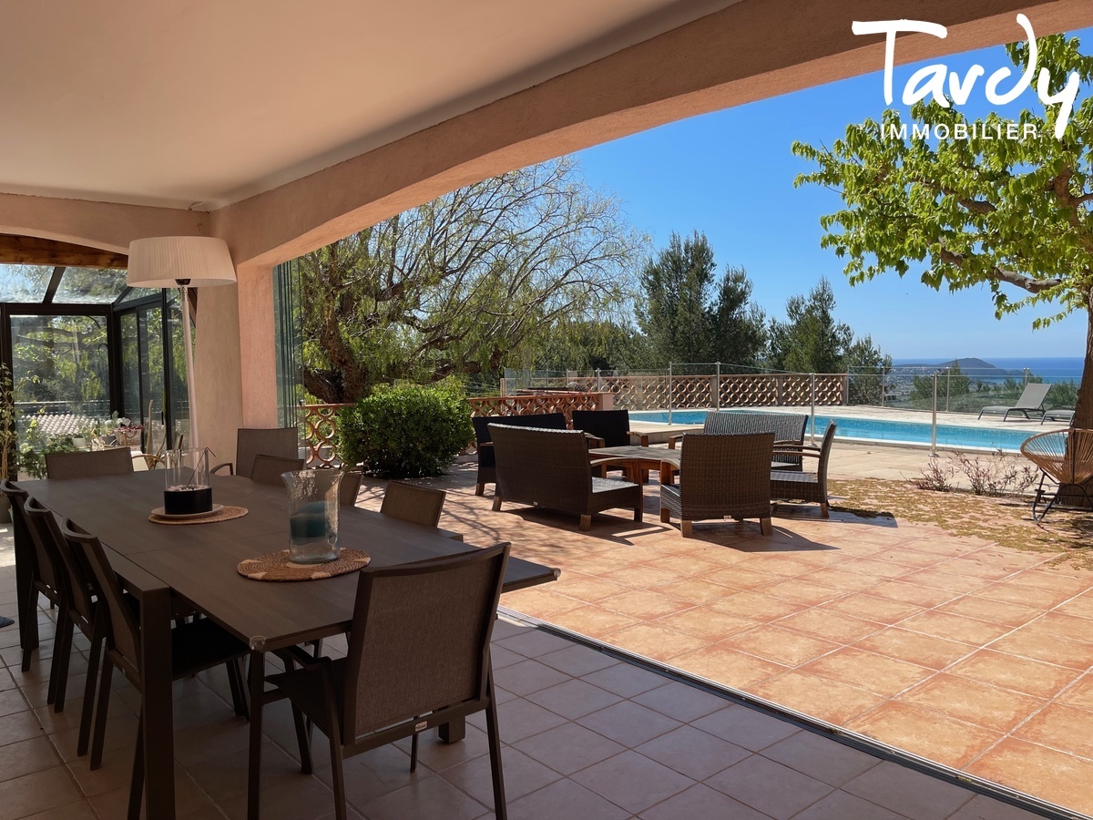 Villa vue mer panoramique  180 - 83740 LA CADIERE D'AZUR - La Cadire-d'Azur - VUE SAINT-CYR SUR MER