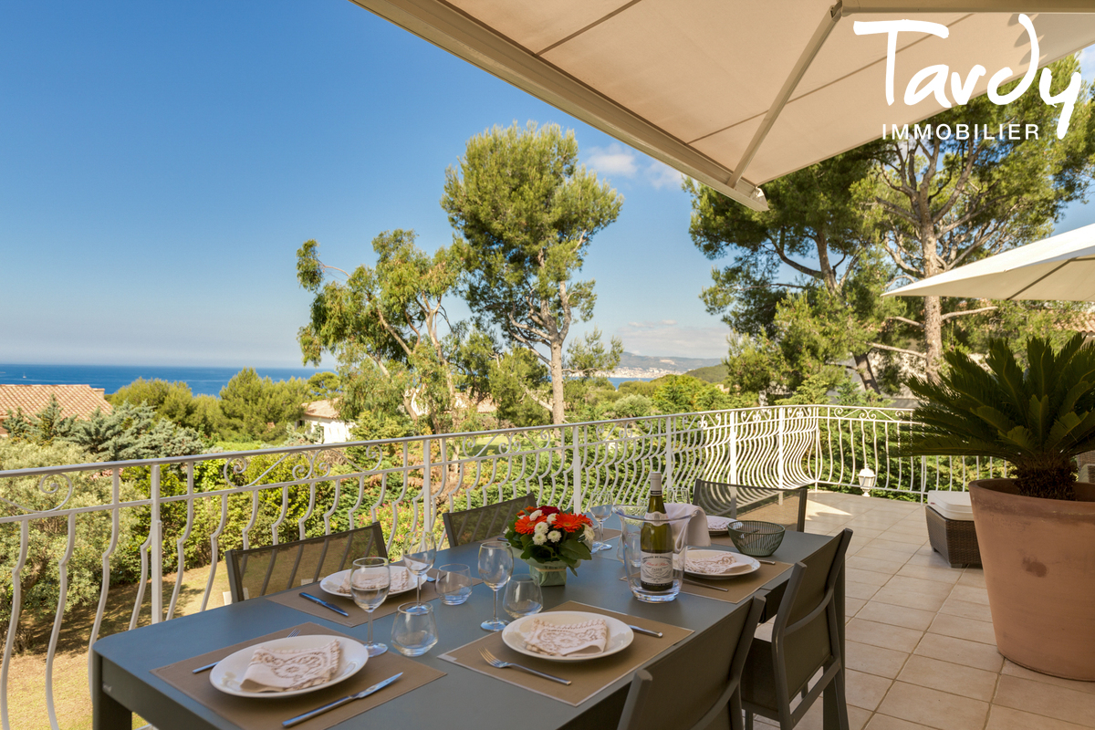 Villa en 2 apparts. Vue mer - Domaine priv - 83270 SAINT CYR SUR MER  - Saint-Cyr-sur-Mer - Saint Cyr sur Mer Port d'alon villa vue mer