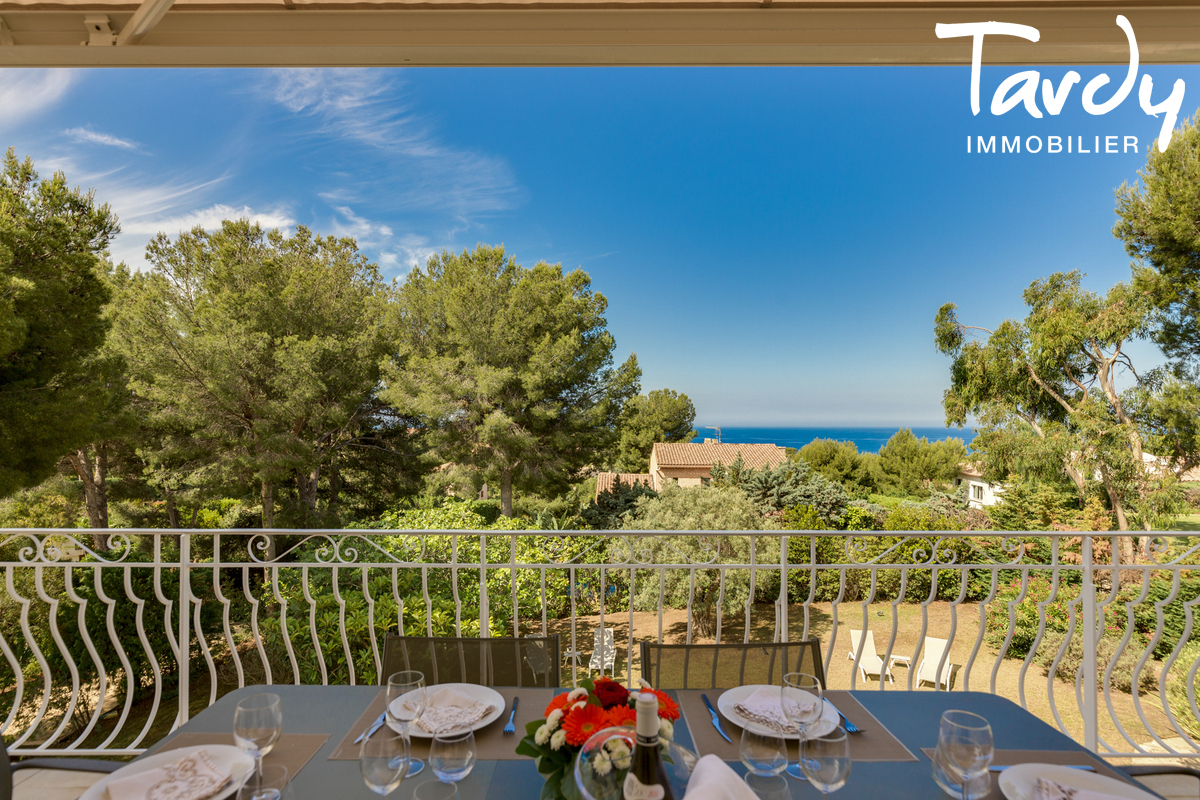Villa en 2 apparts. Vue mer - Domaine priv - 83270 SAINT CYR SUR MER  - Saint-Cyr-sur-Mer