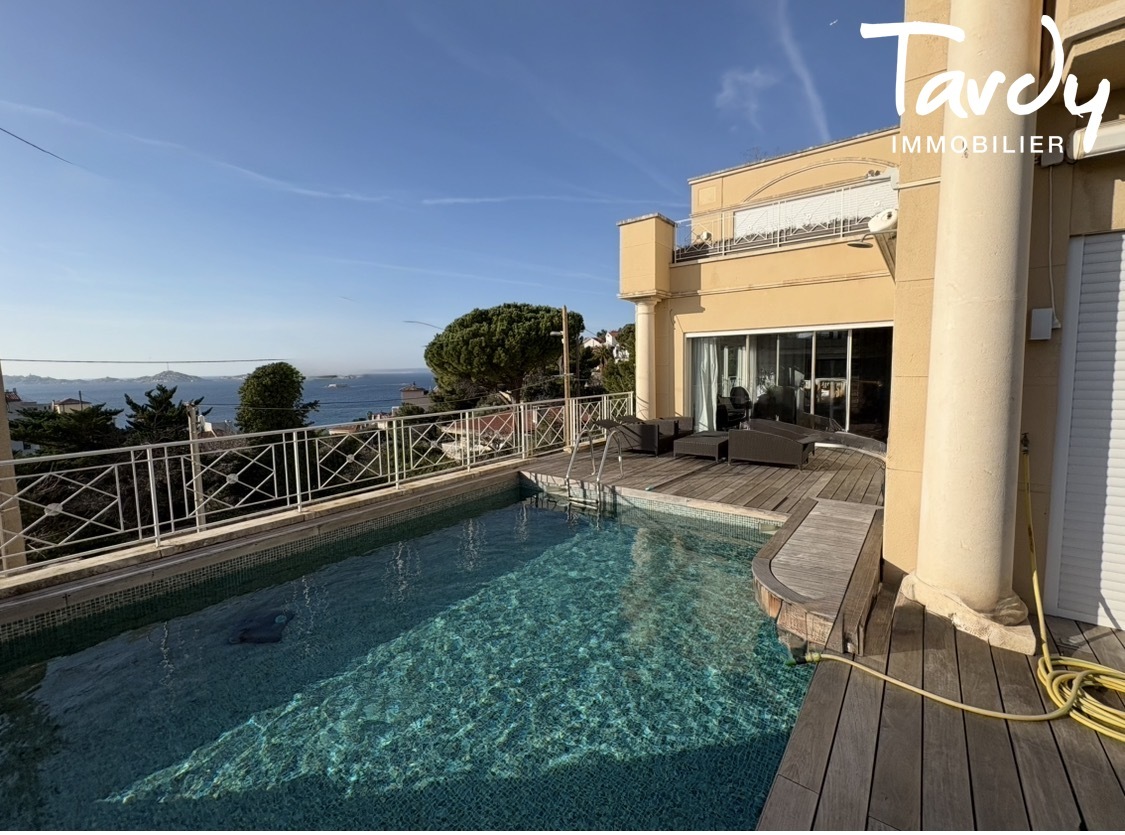 Villa vue mer - 13007 MARSEILLE  - Marseille 7�me