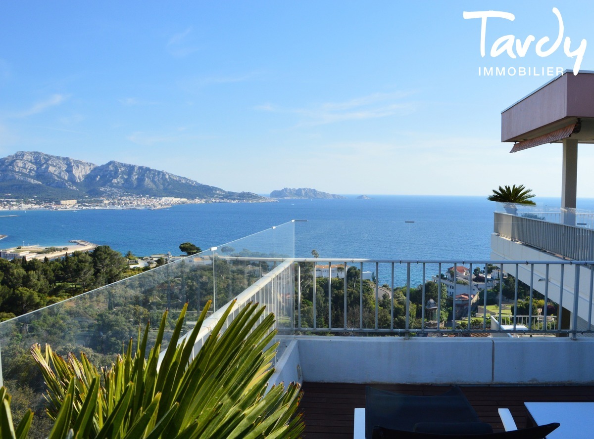 Penthouse Vue mer, sans vis--vis. 13007 MARSEILLE  - Marseille 7me - Penthouse attique 13007 Les Alpilles Tardy Immobilier