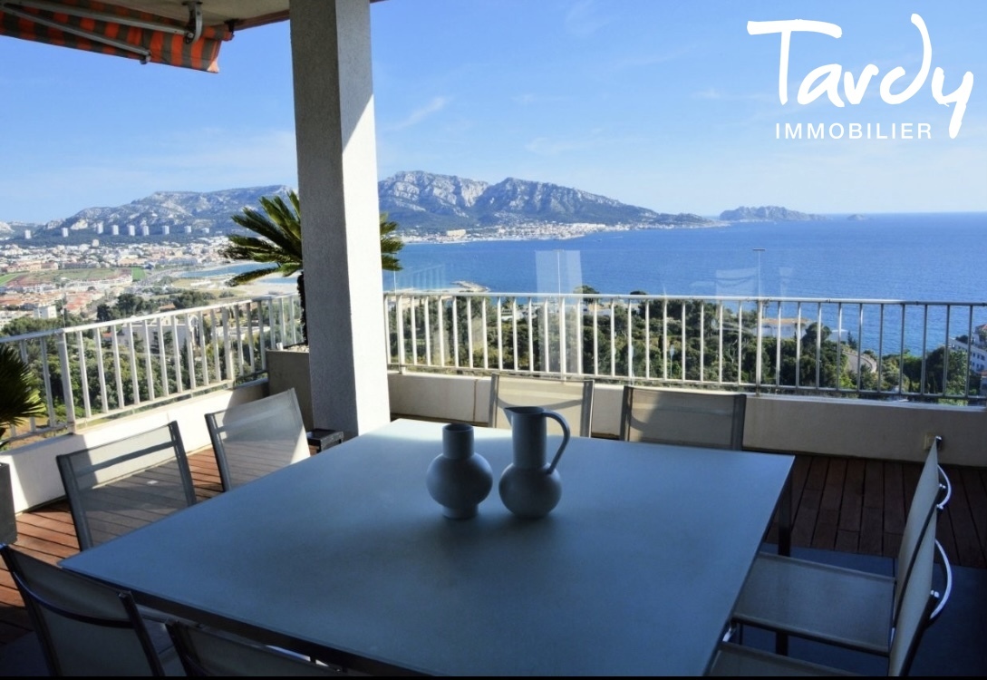 Penthouse Vue mer, sans vis-�-vis. 13007 MARSEILLE  - Marseille 7�me