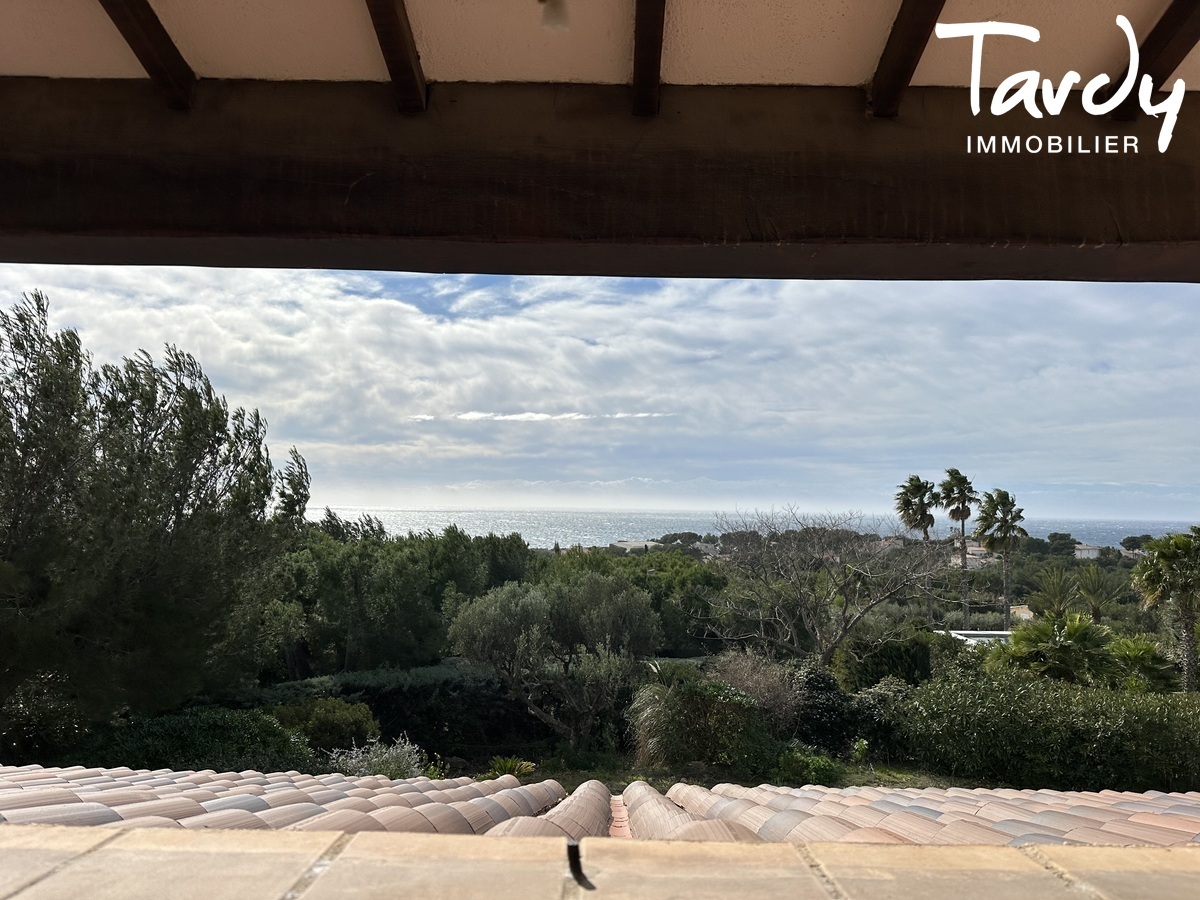 Domaine priv�, vue mer - Saint-Cyr-sur-Mer