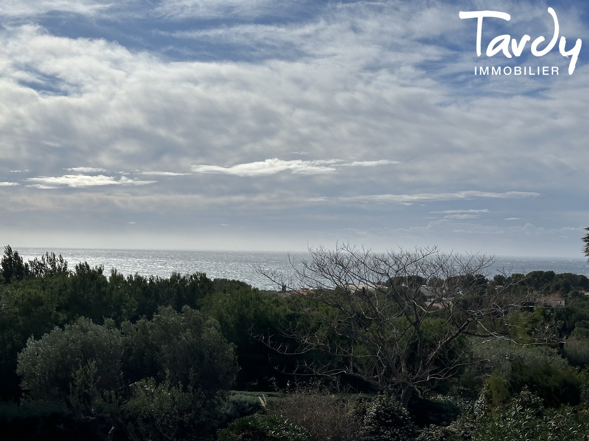 Domaine priv�, vue mer - Saint-Cyr-sur-Mer