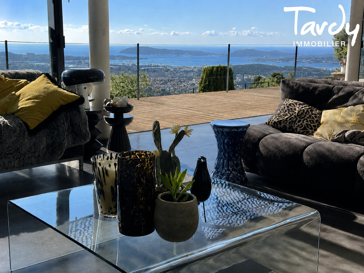 Contemporaine d'architecte vue mer - 83200 TOULON - Toulon