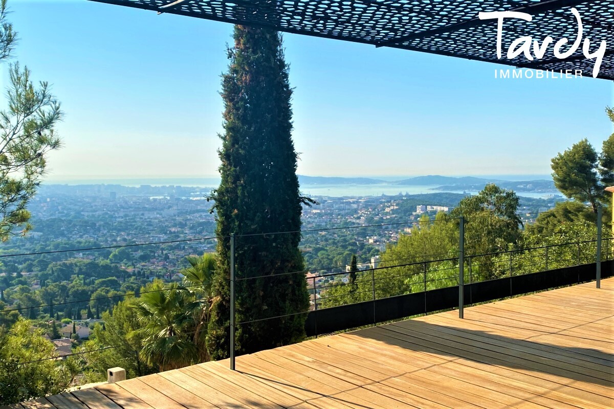 Contemporaine d'architecte vue mer - 83200 TOULON - Toulon - villa vue mer - Toulon - Tardy immobilier