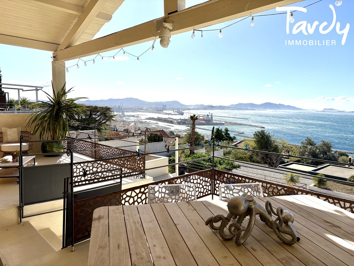 Vue F�erique sur la rade de Marseille - 13016 Marseille  - Marseille 16�me