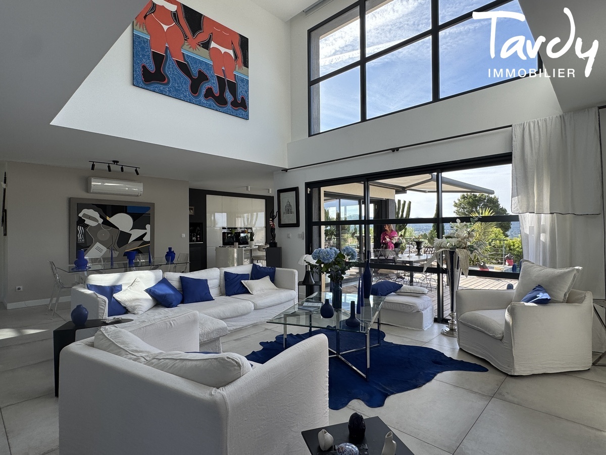 Villa contemporaine proche plage, vue mer - 83270 SAINT-CYR-SUR-MER - Saint-Cyr-sur-Mer - Villa vue mer proche plage Tardy