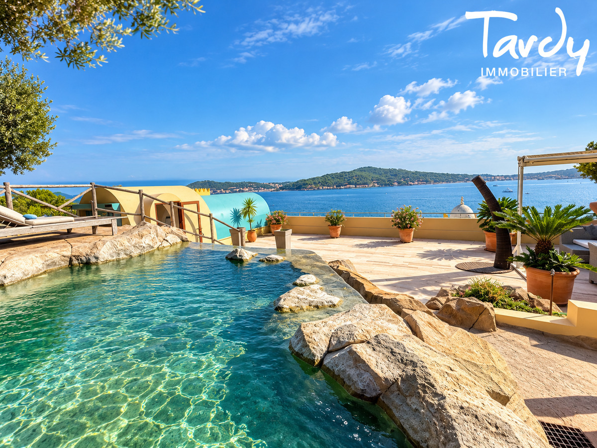 Attique avec jardin face � la mer - 83500 TAMARIS SUR MER - Tamaris sur Mer - Attique Tamaris sur mer face � la mer - La Seyne sur Mer