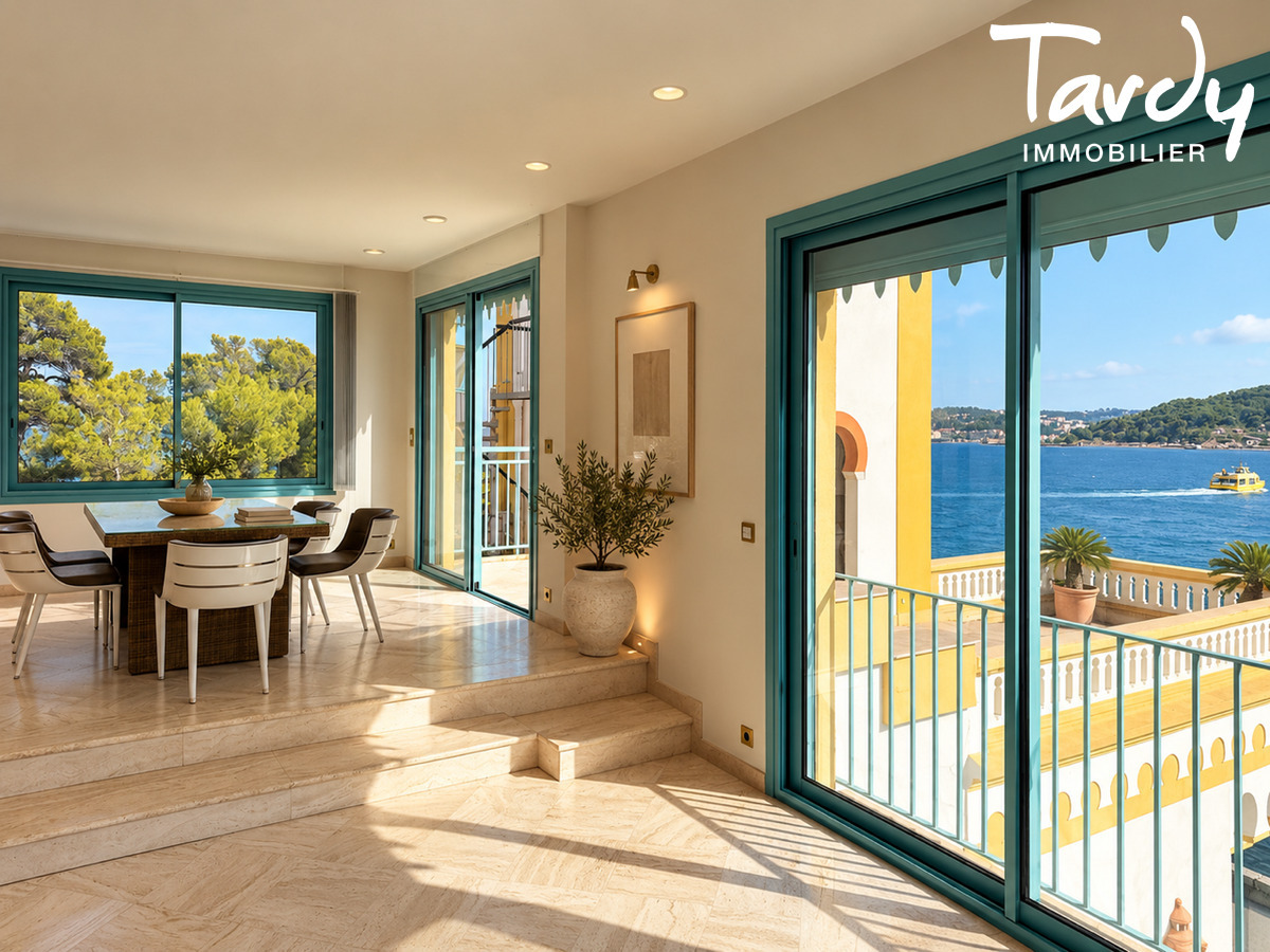 Attique avec jardin face � la mer - 83500 TAMARIS SUR MER - Tamaris sur Mer