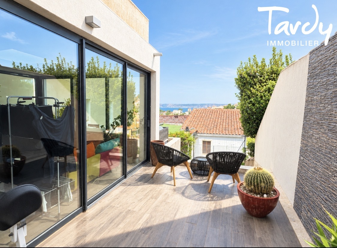 Maison vue mer, terrasses et jardin -  Haut P�rier 13007 Marseille  - Marseille